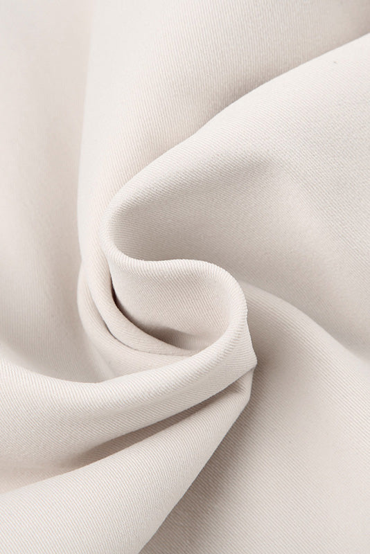 Solid Knot Low Waist Wide Leg Pants Lavish Daily