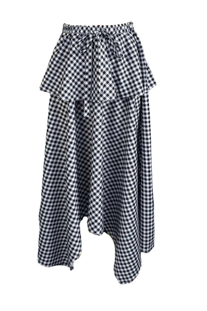 Layered Asymmetrical Handkerchief Skirt Lavish Daily