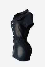 Stretchy Denim Bodycon Dress Lavish Daily