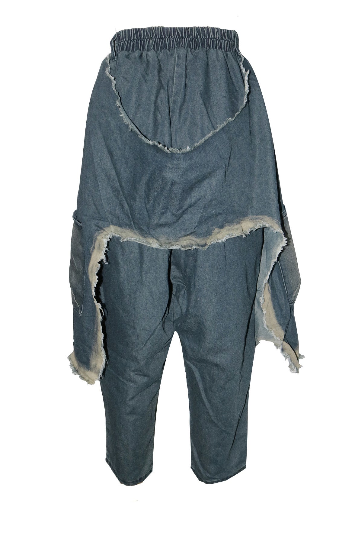 Vintage Ripped Harem Fit Denim Pants Lavish Daily