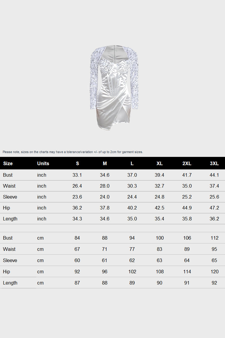 Split Square Cut Collar Stretch Sequin Dress Lavish Daily