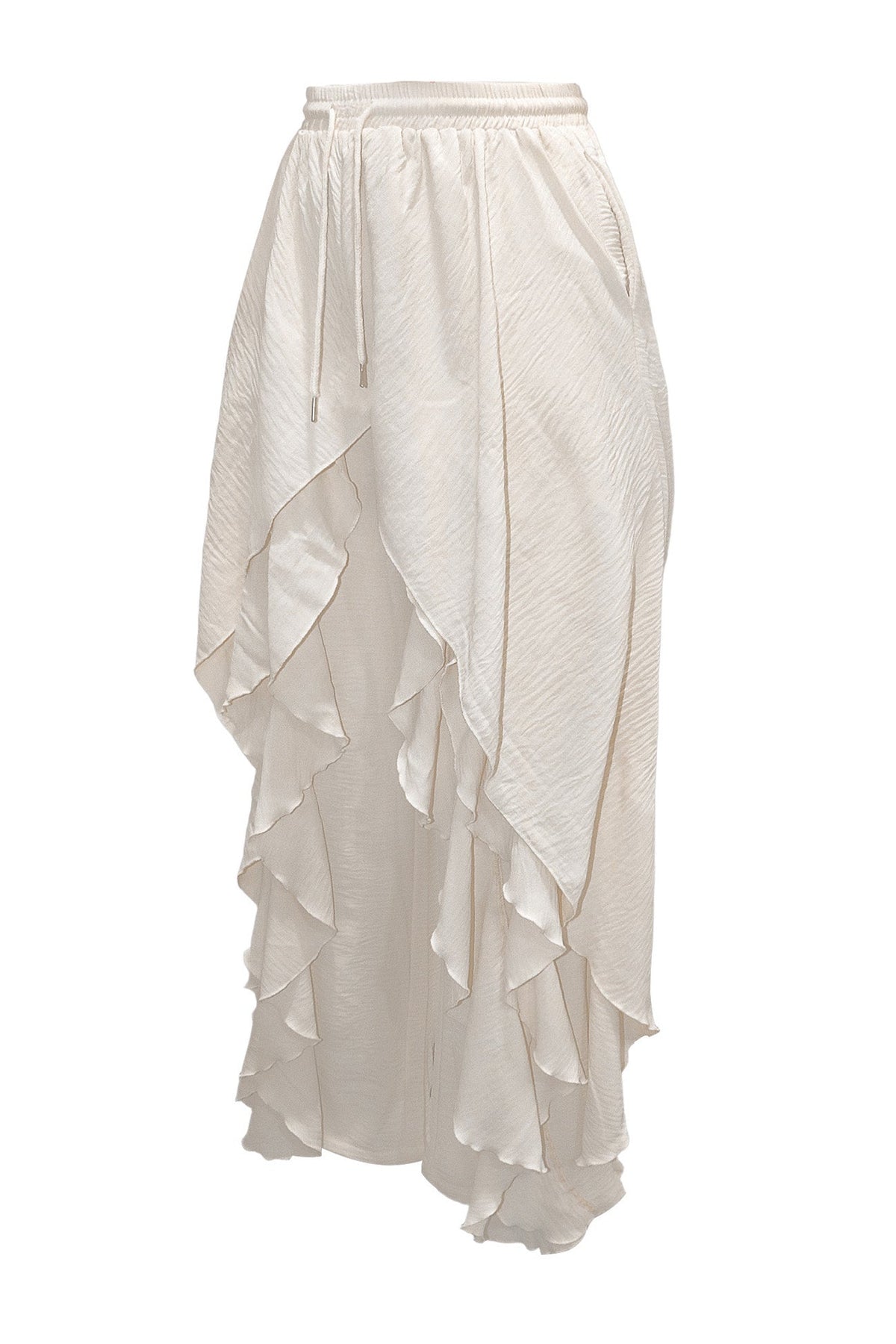 Layered Drape Wide Leg Pant Lavish Daily