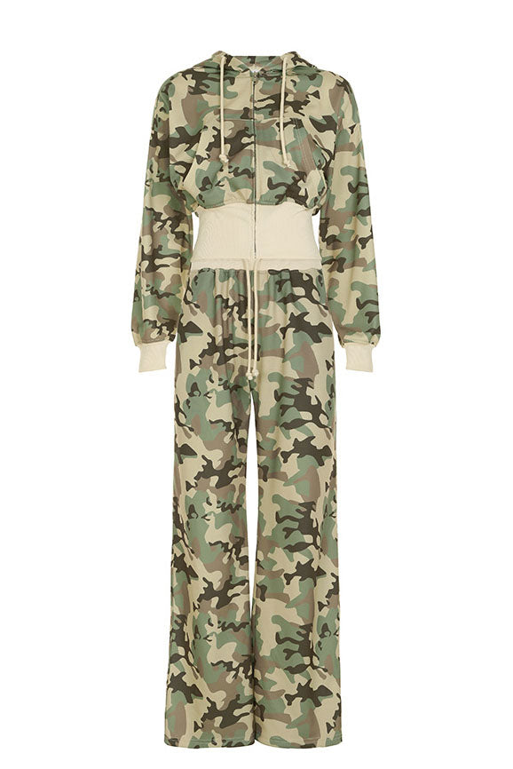 Hooded Bomber & Cargo Pants Sets Lavish Daily