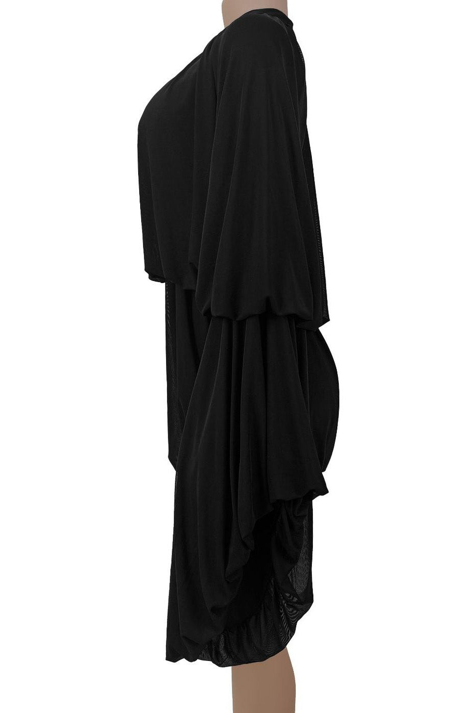 Dream Ruffle Draped Romper Lavish Daily