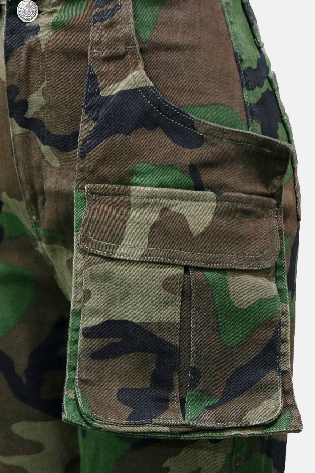 Camo Multi Pocket Cargo Pants Lavish Daily