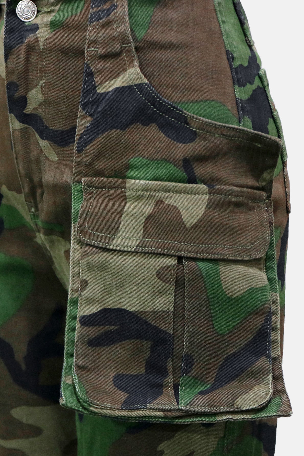 Camo Multi Pocket Cargo Pants Lavish Daily