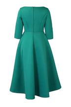 Elegant Solid Color A-Line Evening Dress Lavish Daily