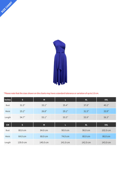 Elegant One-Shoulder A-Line Midi Dress Lavish Daily