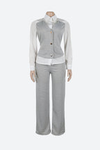 Vest Combo Shirt & Pants Set Lavish Daily