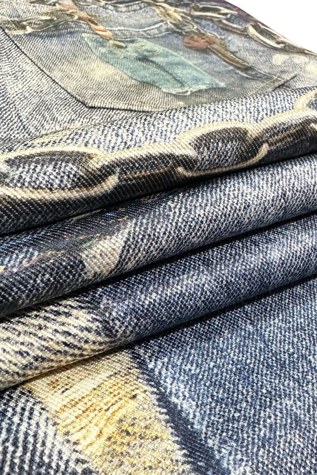 Printed Wide-Leg Casual Trousers Lavish Daily