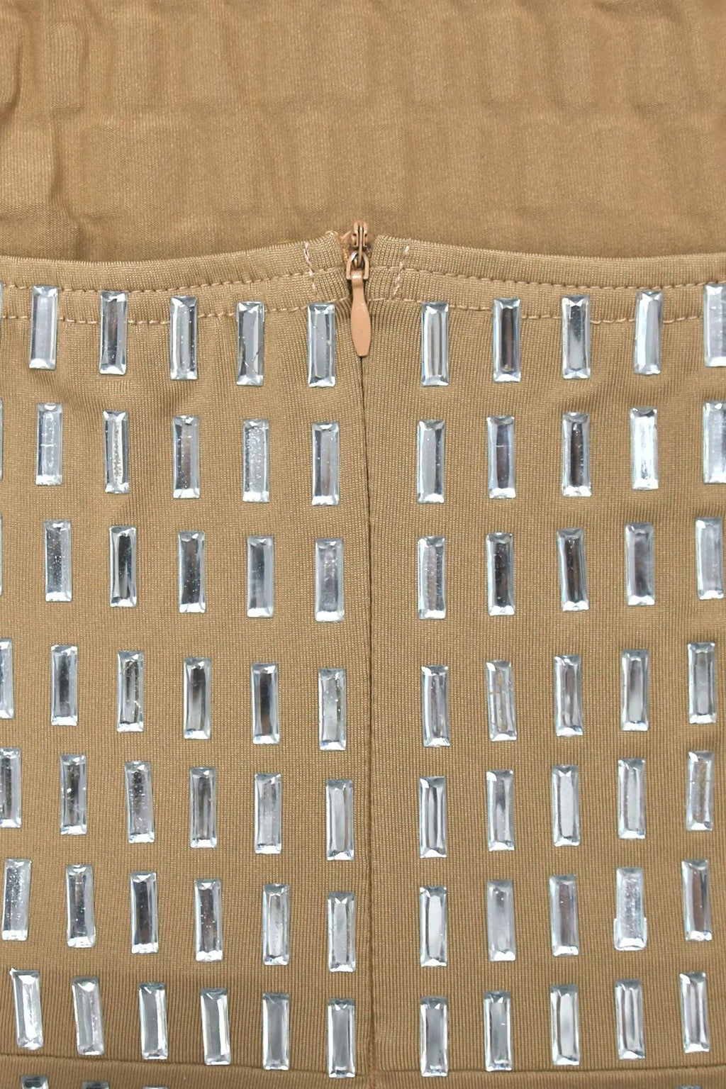 Embellished Bandeau Maxi Dress Lavish Daily