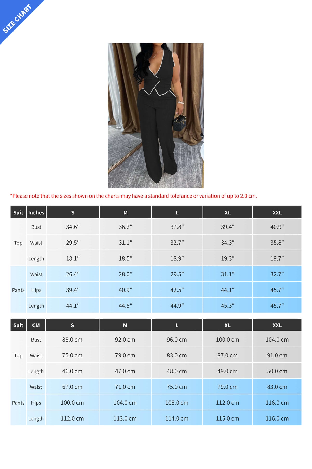 V-Neck Button Top & Pants Two-Piece Set Lavish Daily