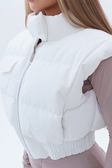 Stand Collar Padded Jacket Lavish Daily