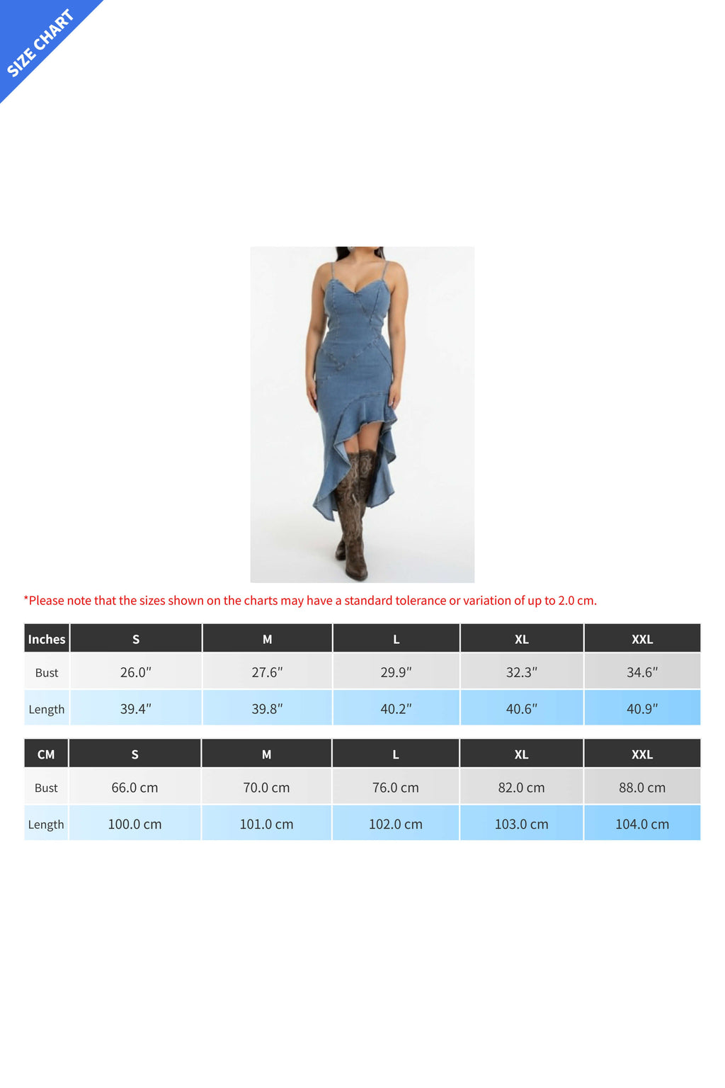 Denim Midi Dress LavishDaily