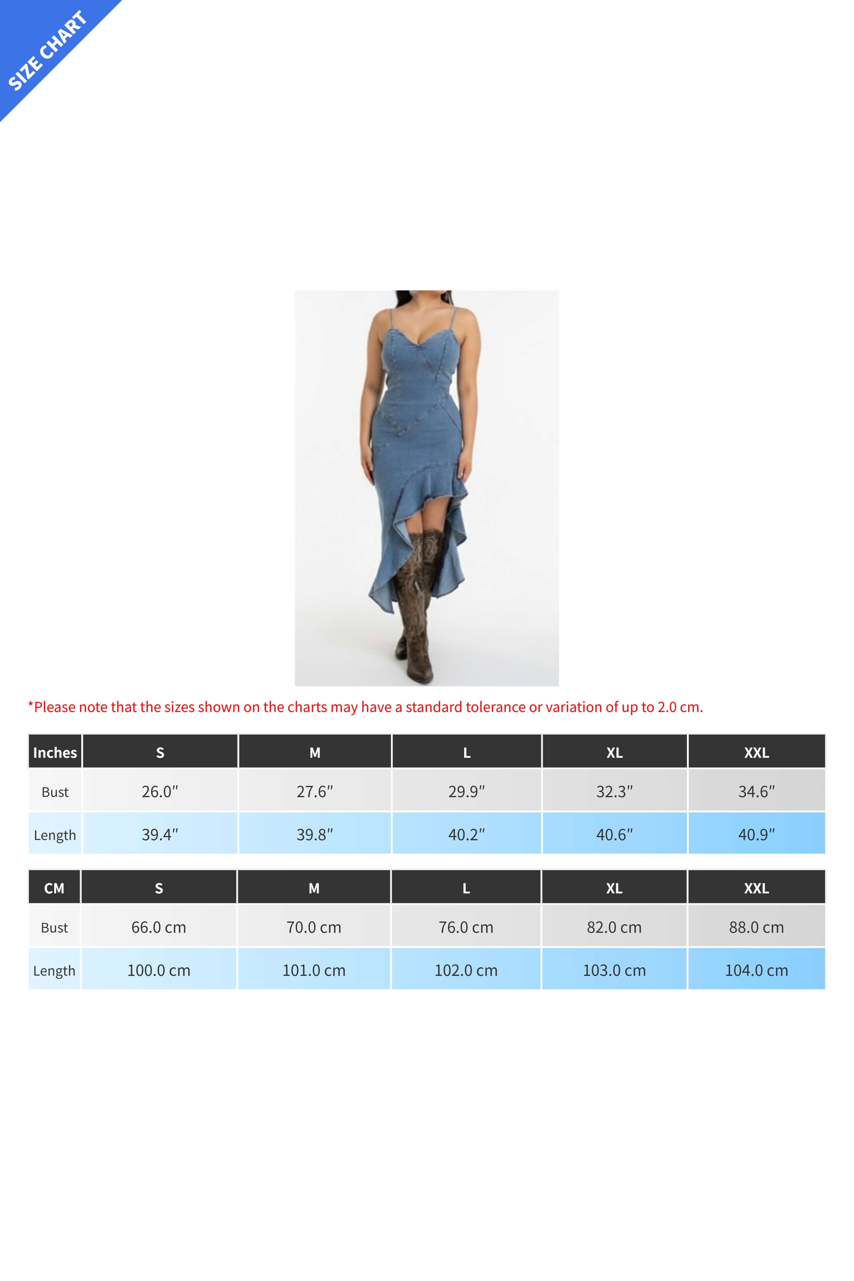 Denim Midi Dress LavishDaily