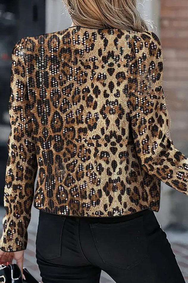 Multi Color Sequin Jacket Lavish Daily