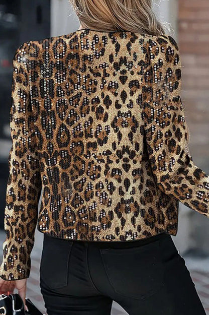 Multi Color Sequin Jacket Lavish Daily