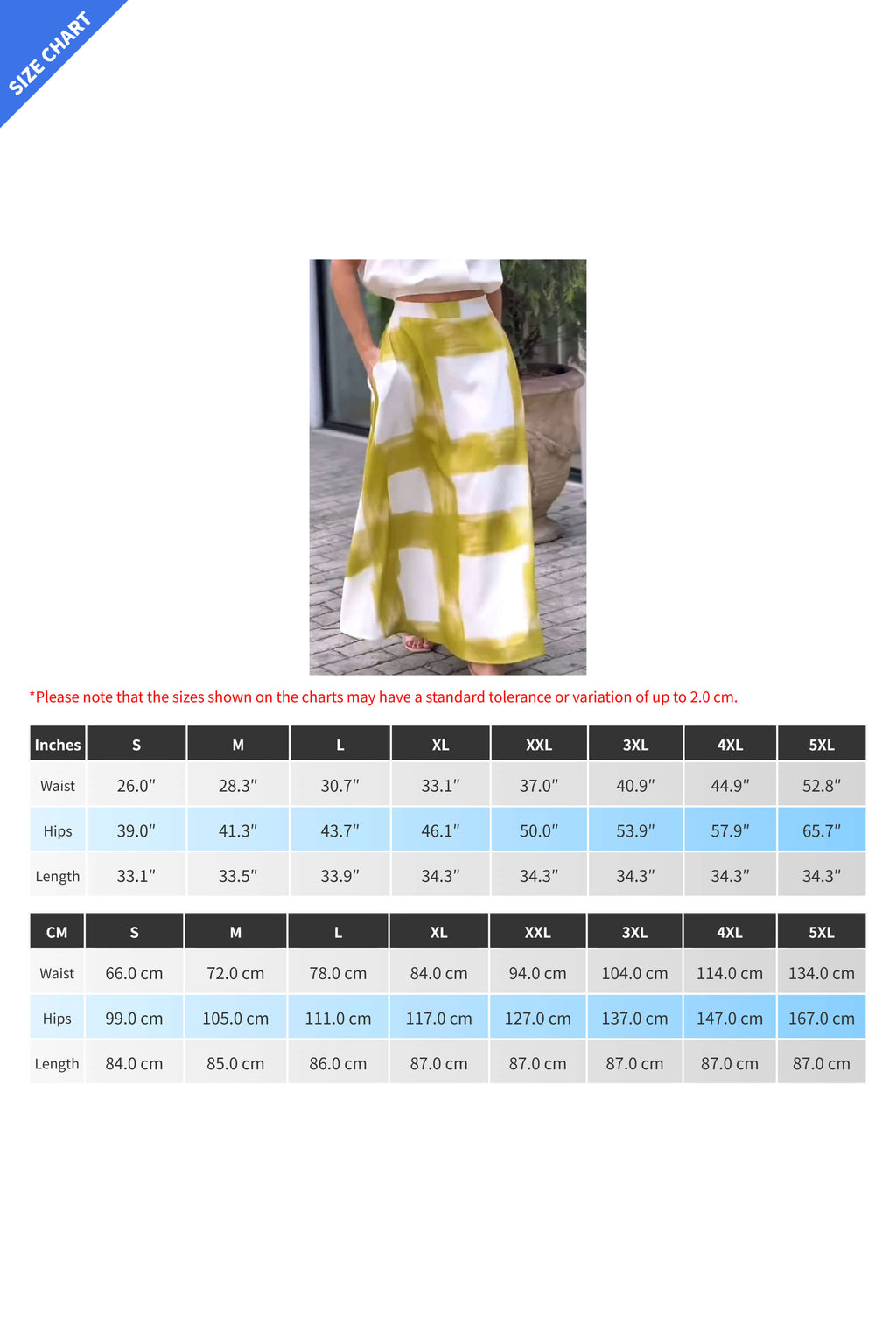 Plaid Print A-Line Long Skirt Lavish Daily
