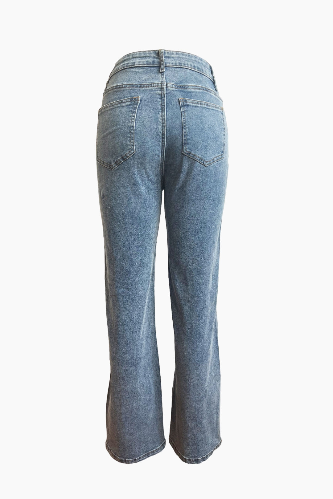 Twisted Denim Jeans Lavish Daily