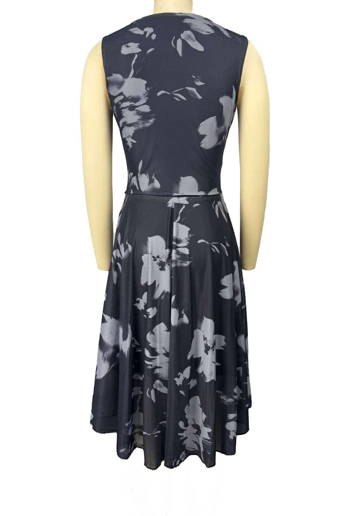 Abstract Print Asymmetric Top & Skirt Set Lavish Daily