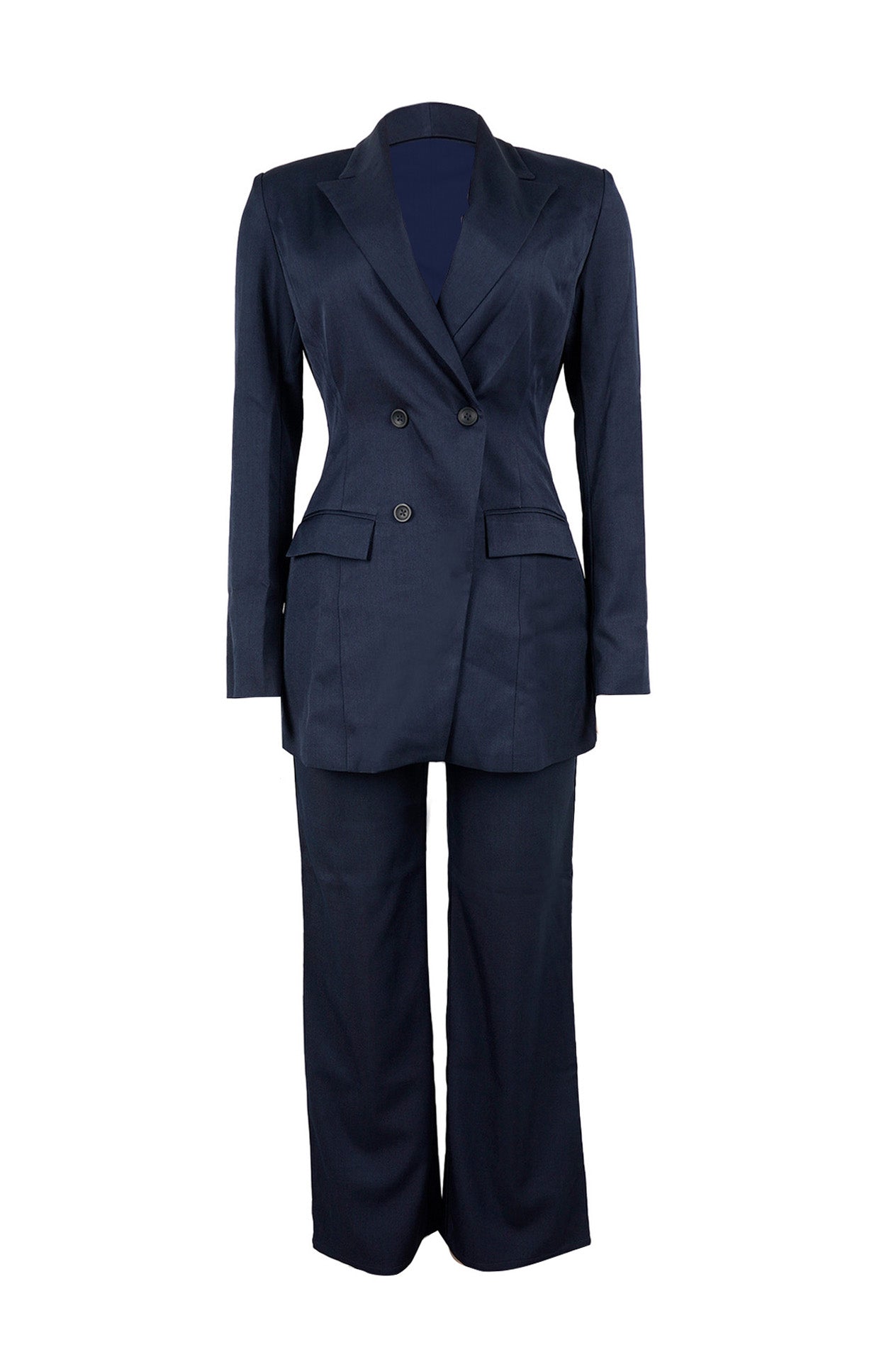 Blazer Lapel Collar & Pants Set Lavish Daily