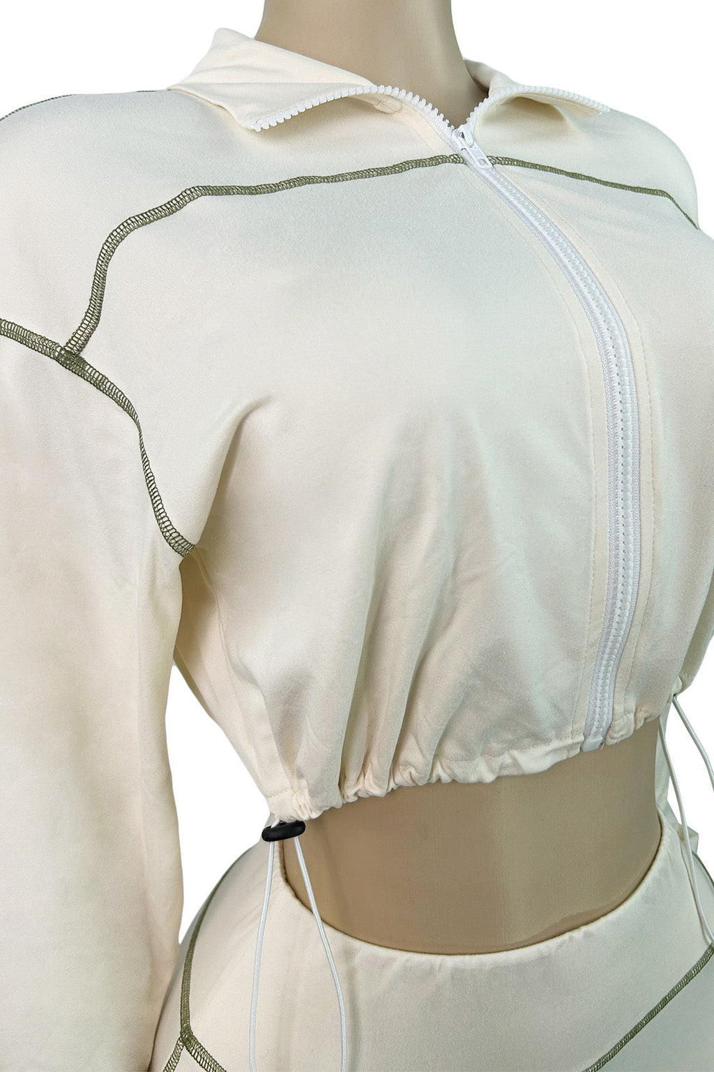 Elastic Waist Slim Fit 2-Piece Set Lavish Daily