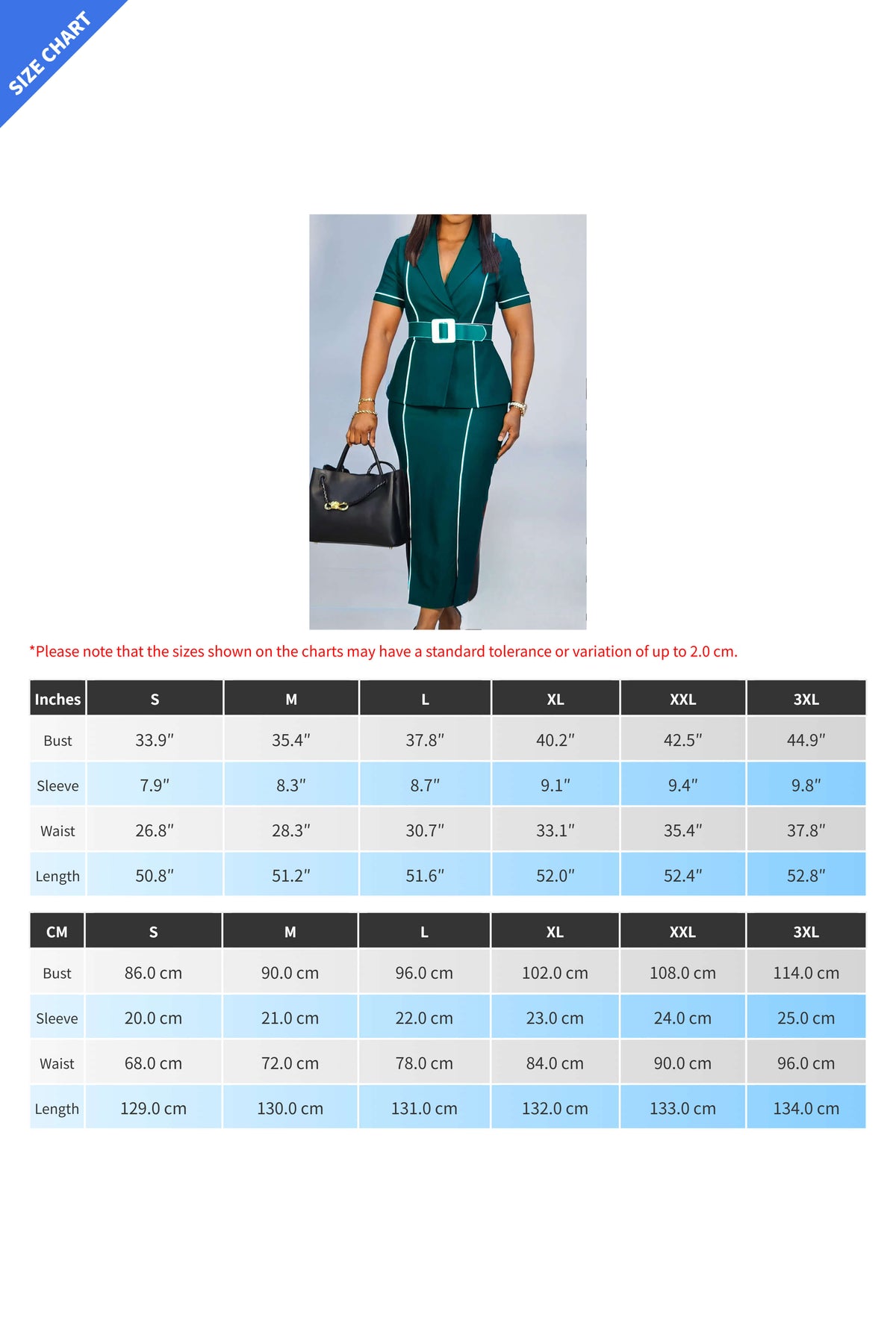 High Waist Blazer Style Short Sleeve Dress Lavish Daily