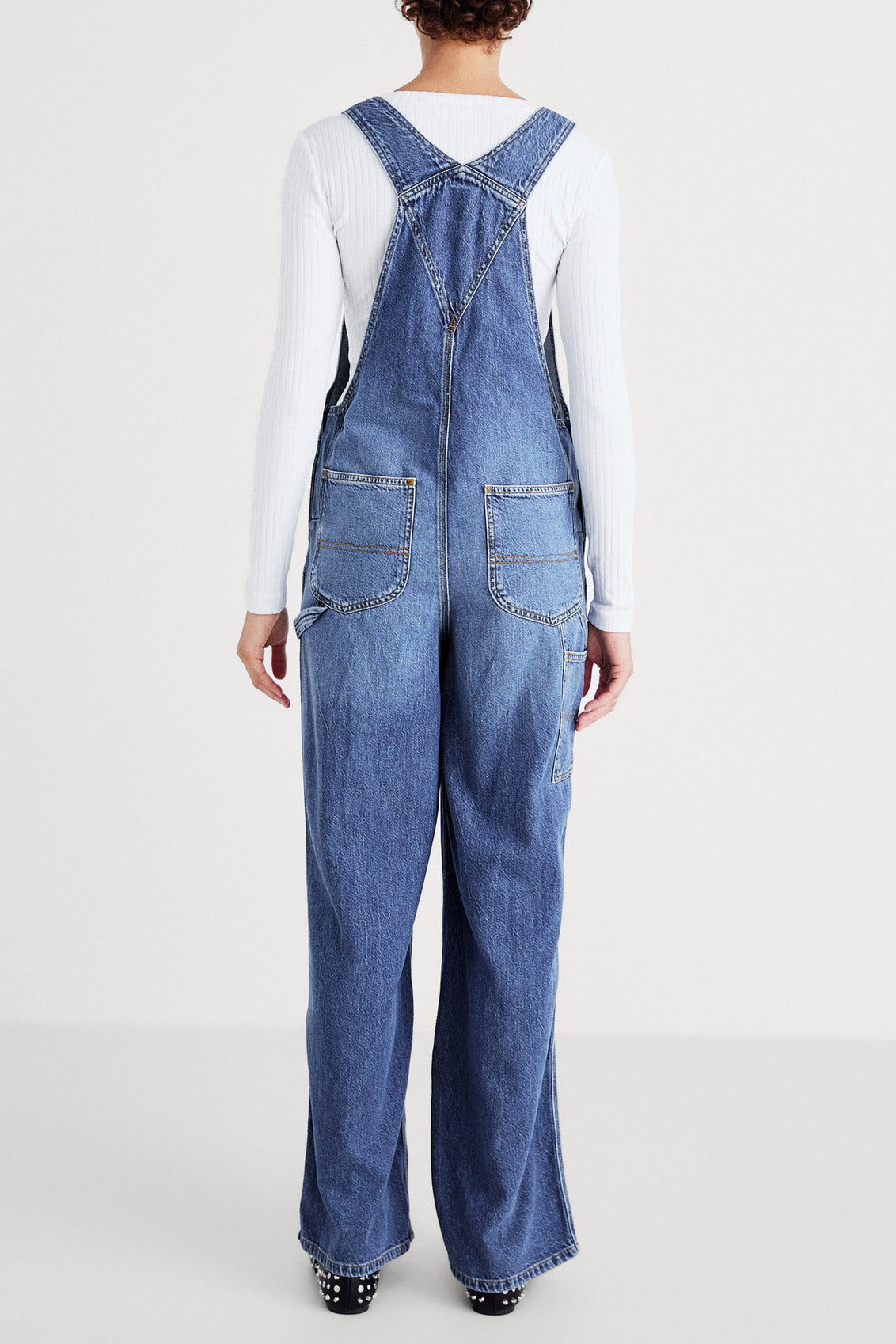 Casual Loose Fit Denim Overalls Lavish Daily