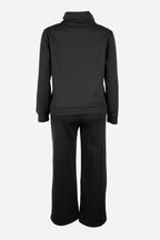 Side Stripe Sweatshirt & Pants Set Lavish Daily