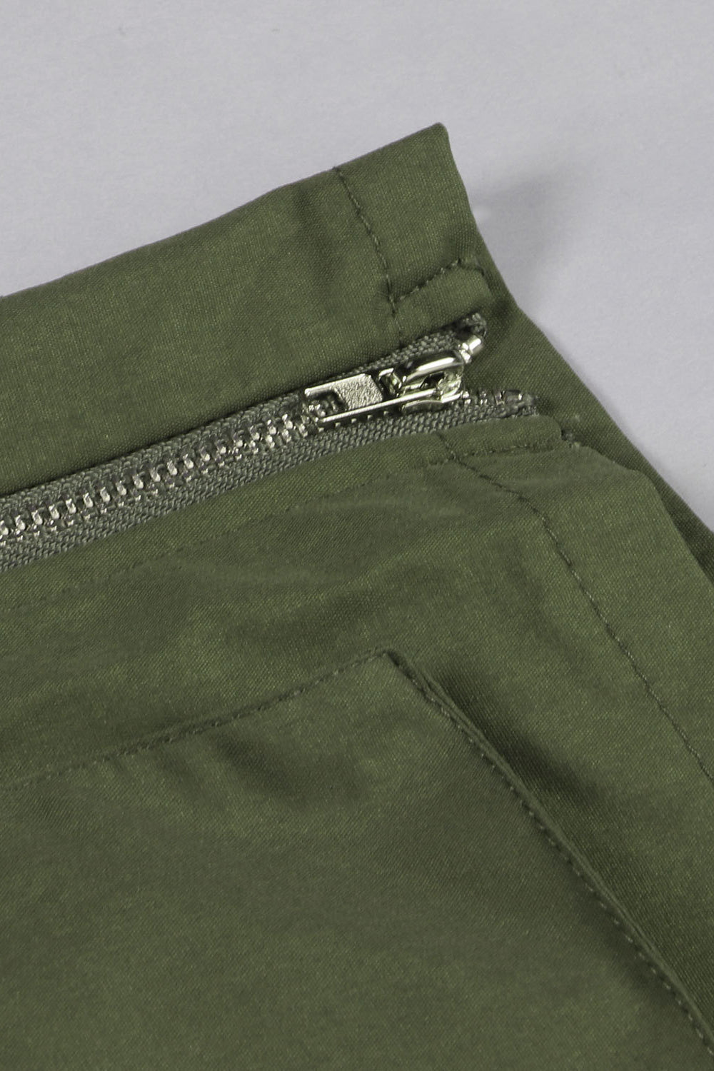 Cargo Zipper Skirt Lavish Daily