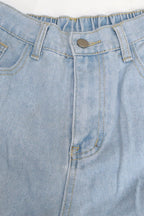Distressed Cargo Jeans with Multi Pockets Lavish Daily