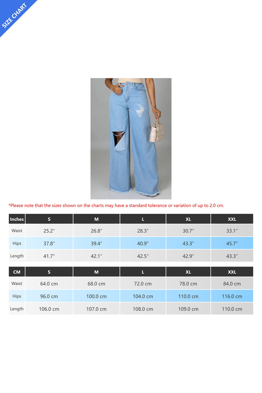 Ripped Fringe Wide-Leg Jeans Lavish Daily