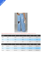 Ripped Fringe Wide-Leg Jeans Lavish Daily
