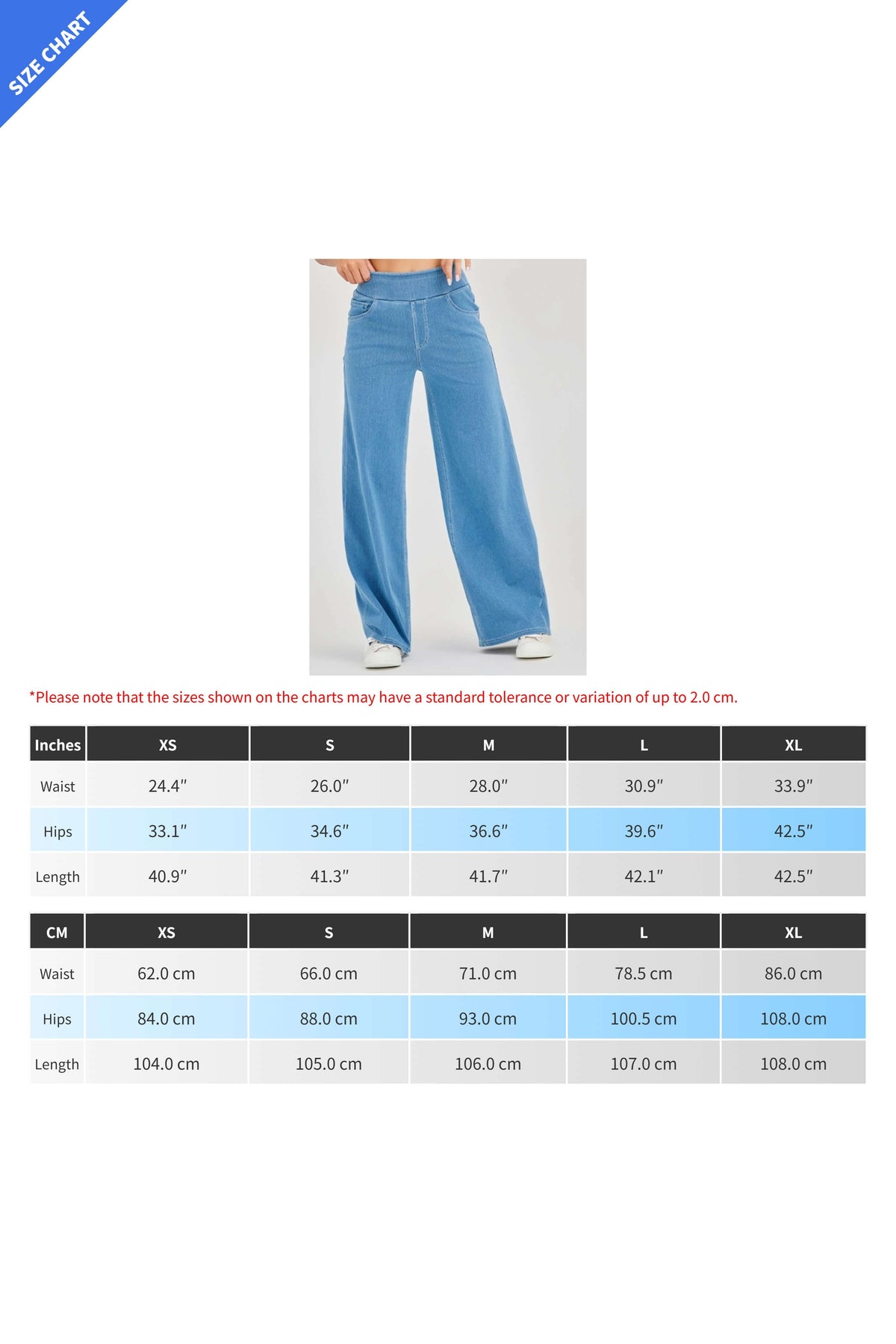 High-Stretch Wide Leg Yoga Jeans LavishDaily