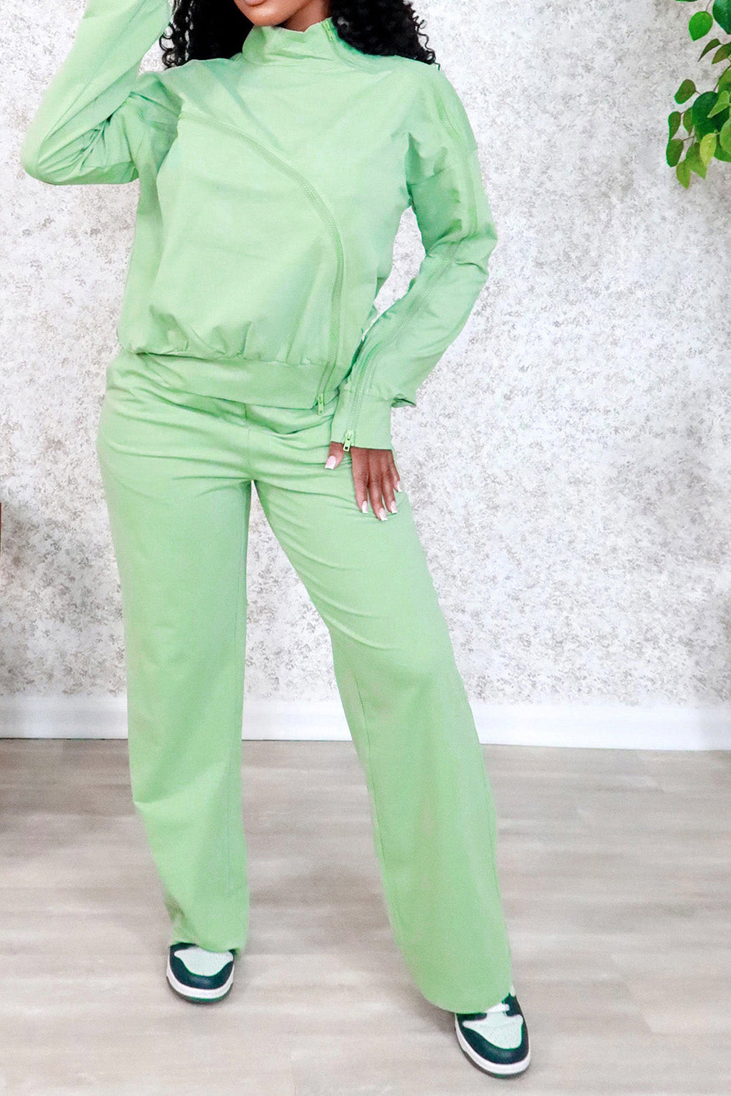 Zipper Jogger Set for Women Lavish Daily