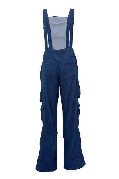 Streetwear Denim Jumpsuit Lavish Daily