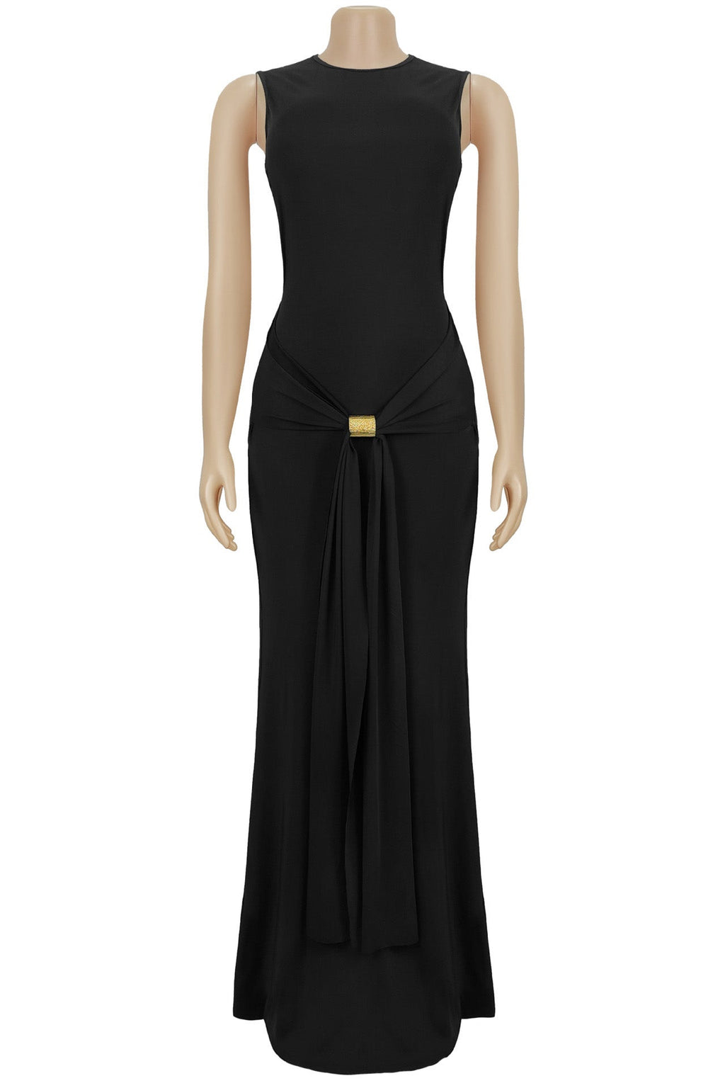 Slim Fit Backless Sleeveless Dress LavishDaily