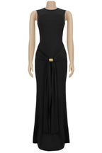 Slim Fit Backless Sleeveless Dress LavishDaily