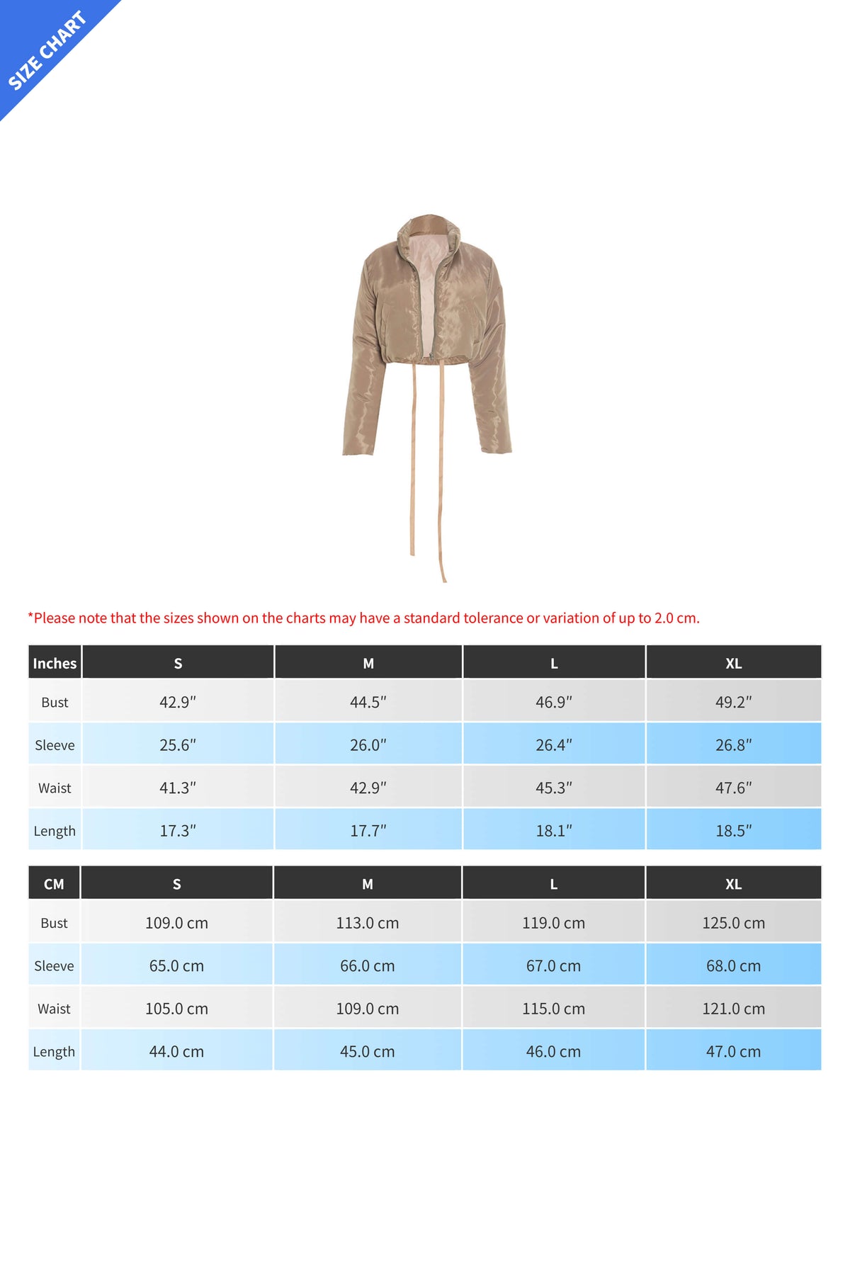 Solid Zip-Up Fitted Cotton Puffer Jacket Lavish Daily