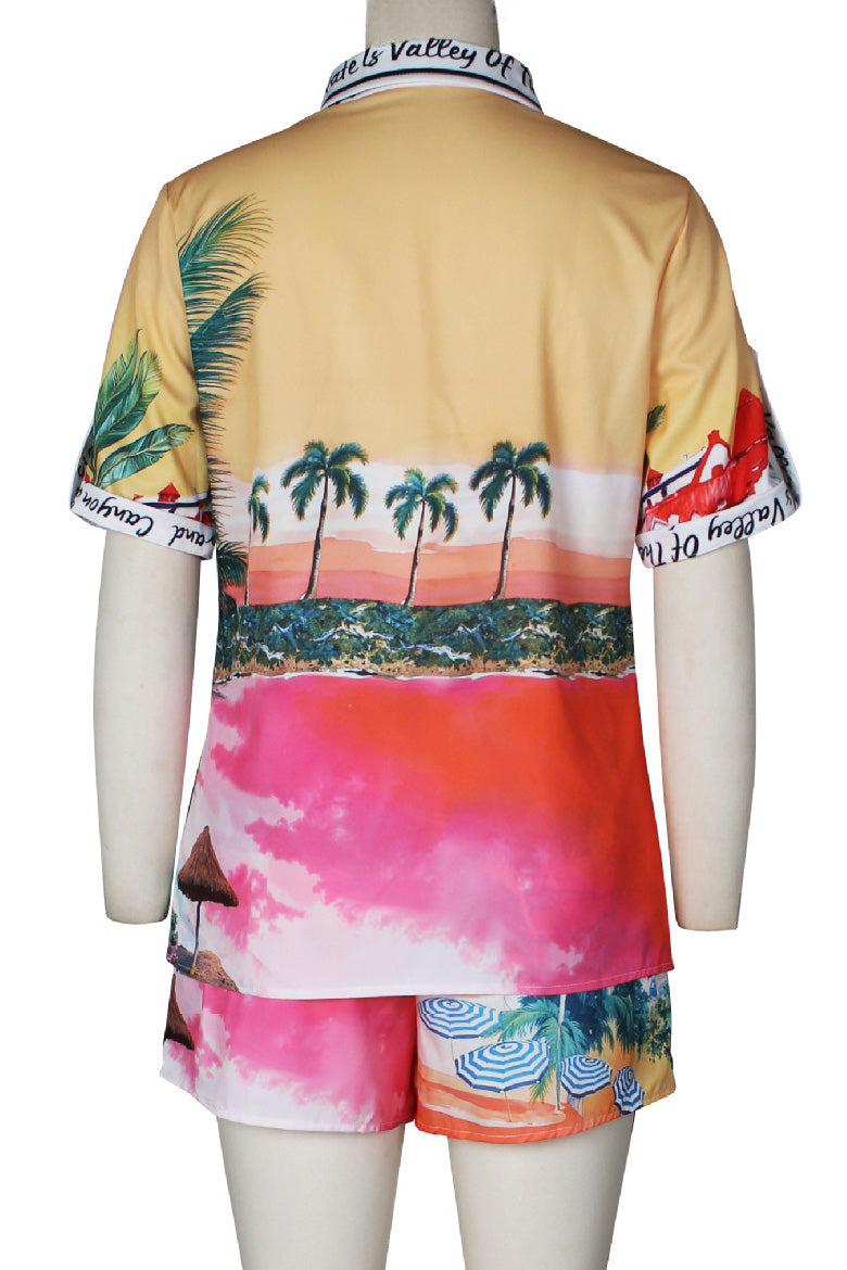 Floral Glow Short Set Lavish Daily