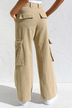 Multi Pocket Cargo Style Women’s Denim Pants Lavish Daily