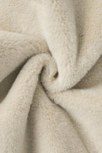 Faux Fur Zipper Crop Jacket Lavish Daily