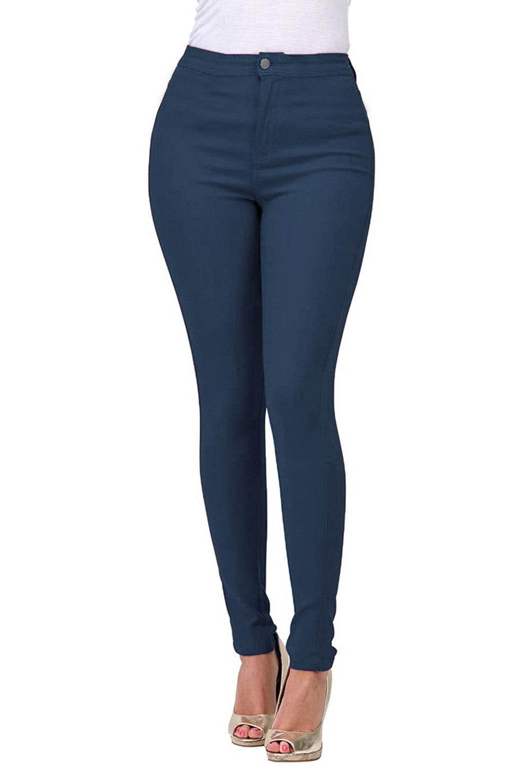 Classic High Waist Skinny Jeans Lavish Daily