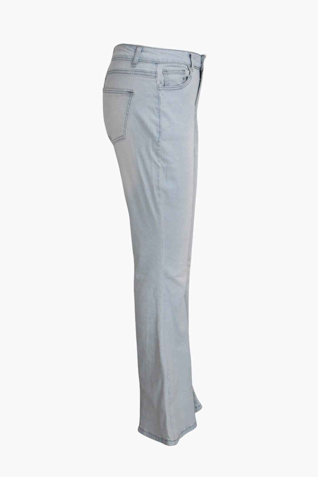 High Waist Bell Bottom Jeans Lavish Daily