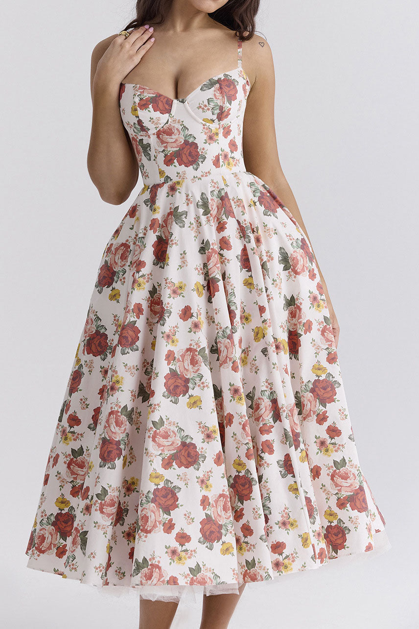 Luxury Spaghetti Strap Princess Dress Lavish Daily