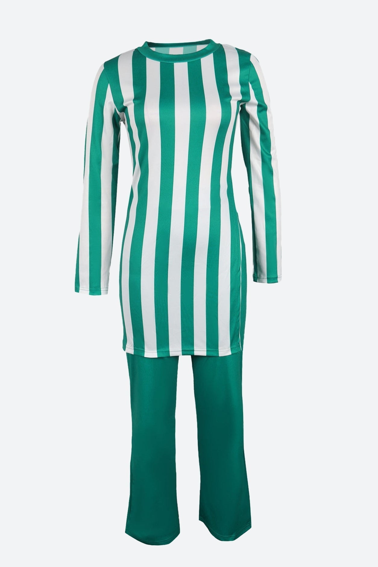 Striped T Shirts & Pants Set Lavish Daily