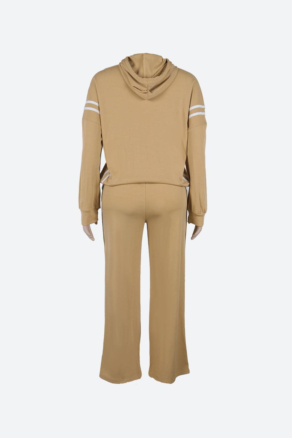 Stripe Hoodie & Pants Set Lavish Daily