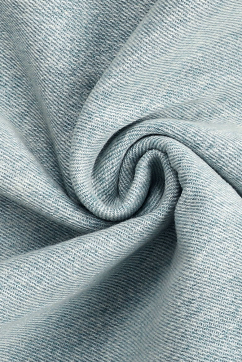 Zip-Up Vest High-Rise Wide Leg Pants Denim Set Lavish Daily