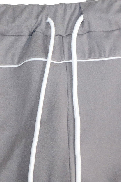 Zip-up Top & Pants Set Lavish Daily