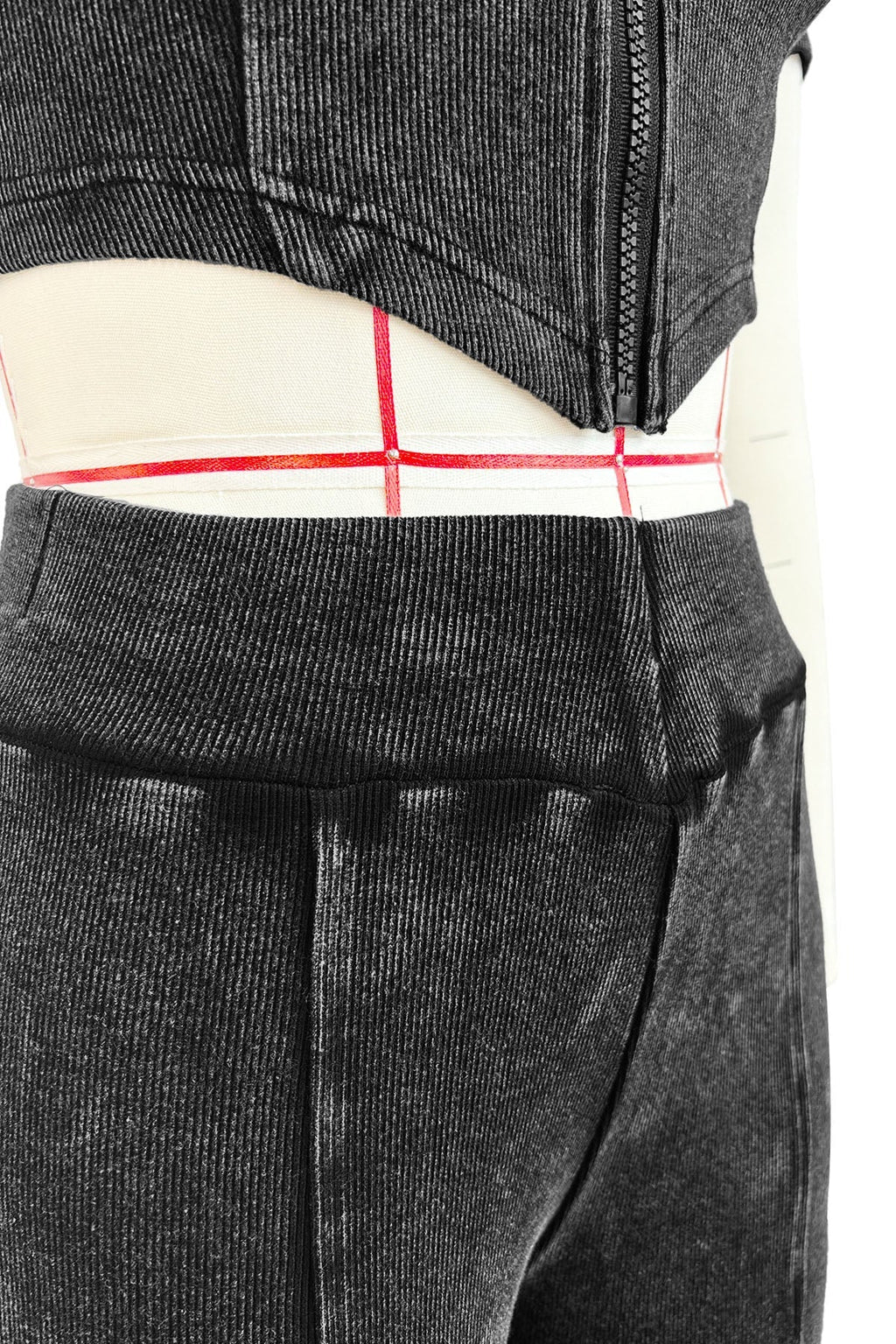 Ribbed Two Piece Pant Set Lavish Daily